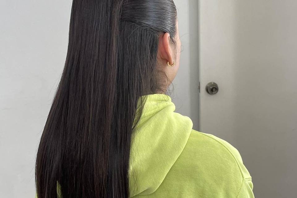 Peinado de volumen