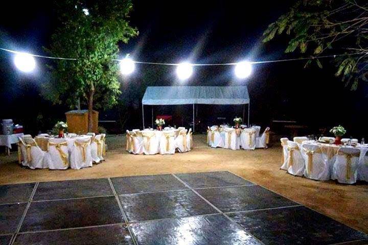 Pista de baile en la noche