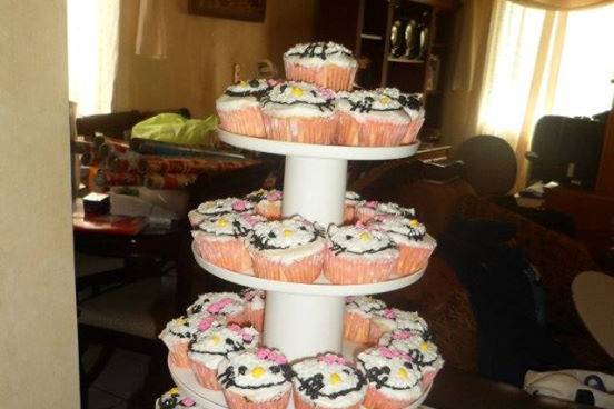 Torre de cupcakes