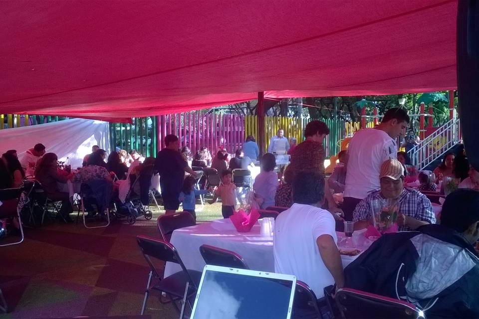 Evento para 100 invitados