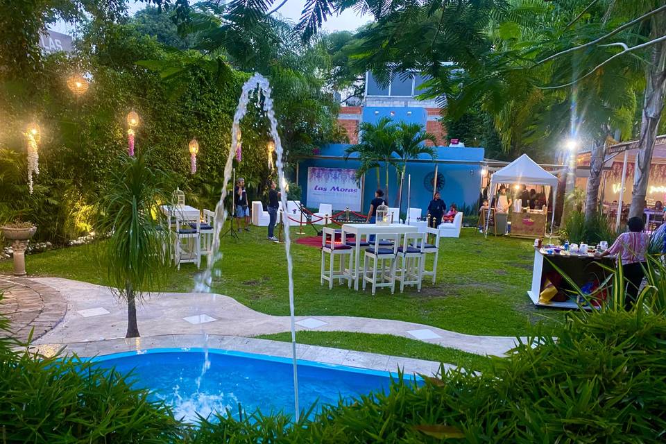 Área de jardín