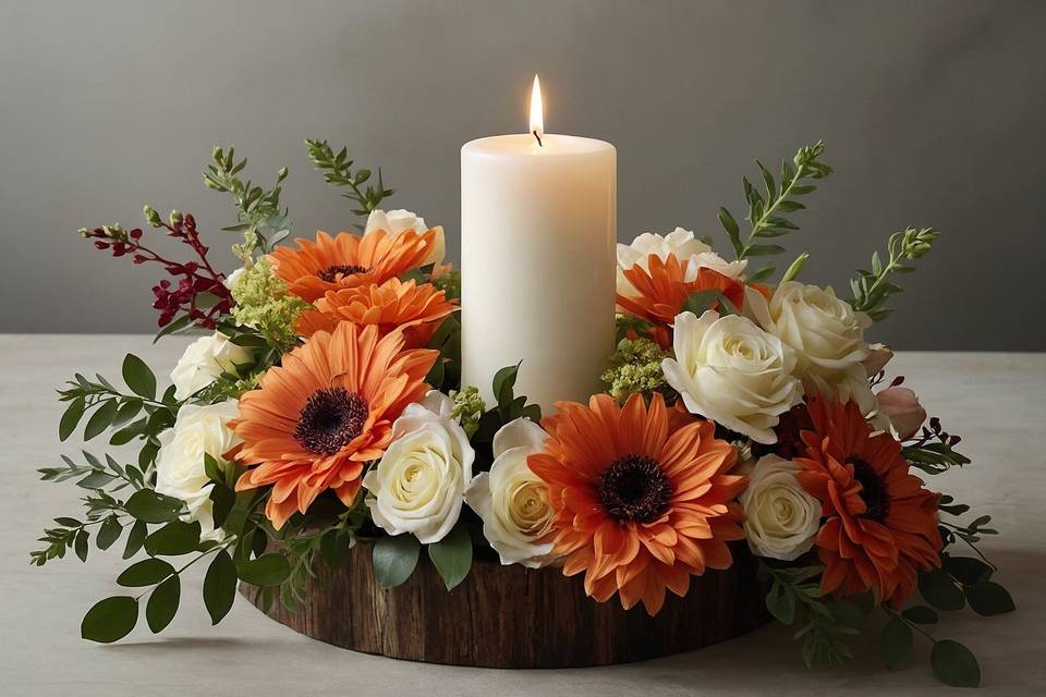 Arreglo floral flor artificial