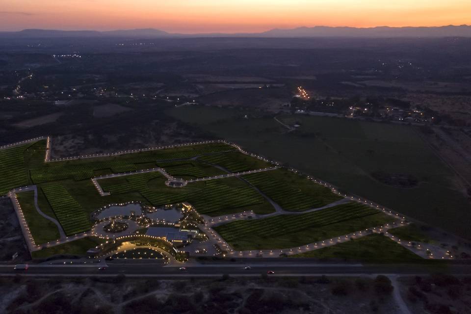 Campo desde el cielo