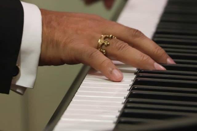 Pianista Salvatore Rodriguez.