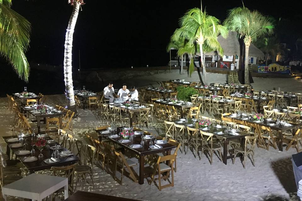 Boda en la playa