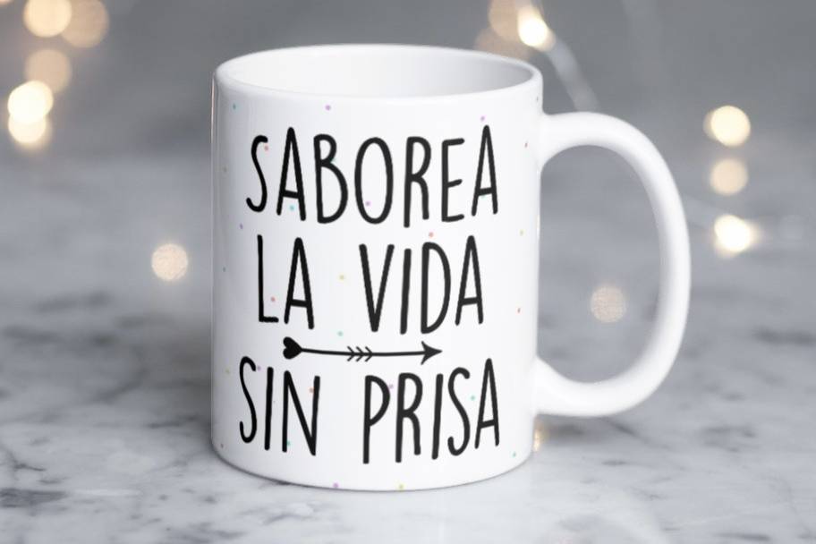 Tazas de cerámica sublimadas