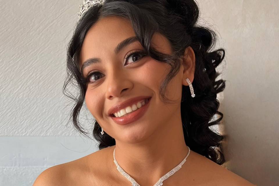 Novia feliz