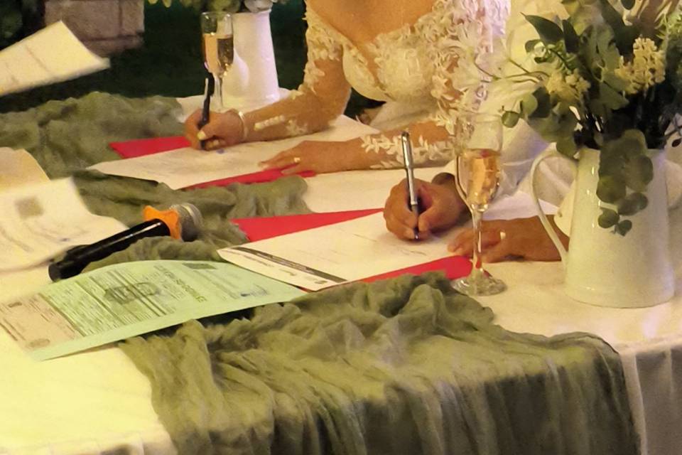 Firma de actas
