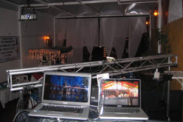 Estructura luces y cabina