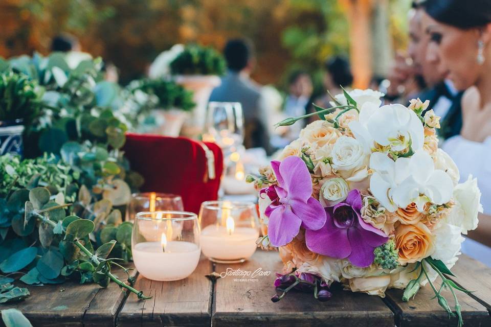 Detalles decoración boda