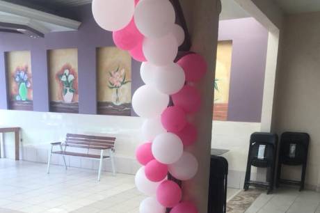 Decorado con globos