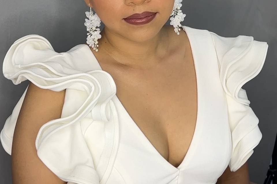 Bride en aerografía