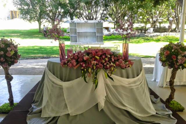 Decoración de las mesas