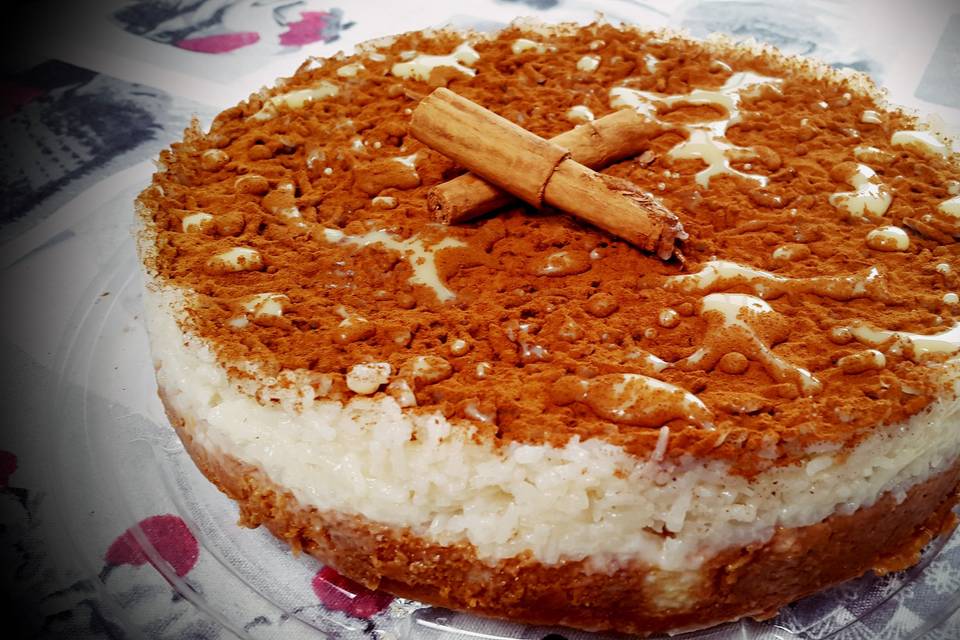 Pastel Arroz con leche