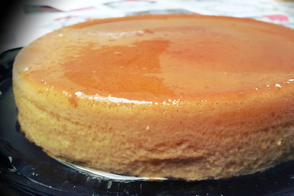 Flan napolitano bajo en grasa