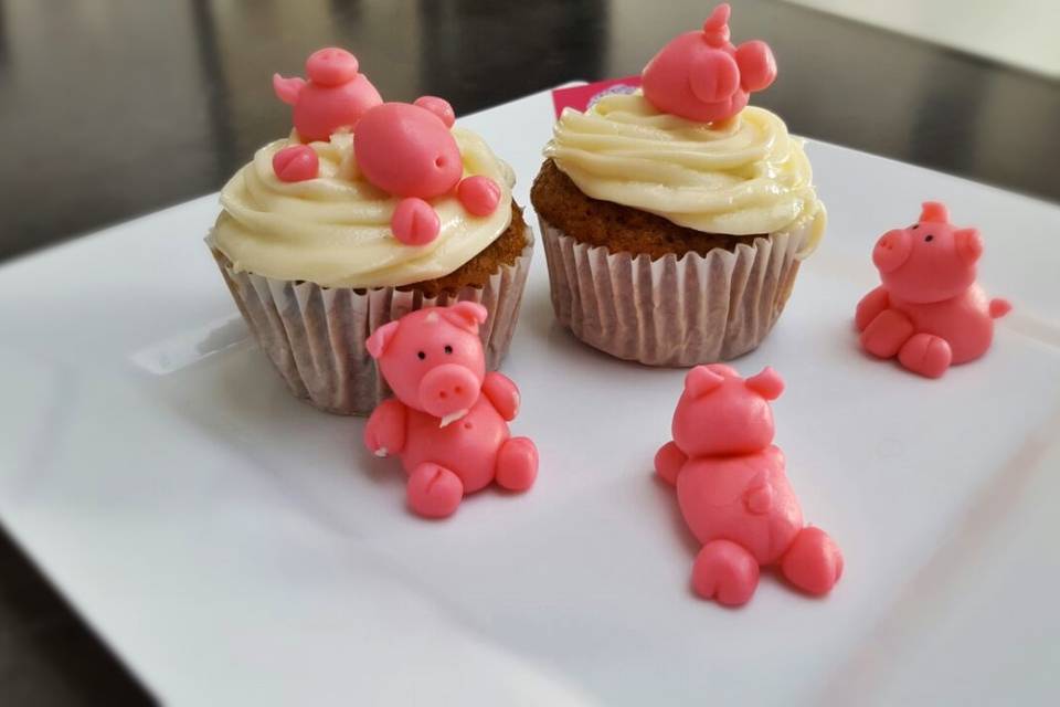 Cupcakes Pig