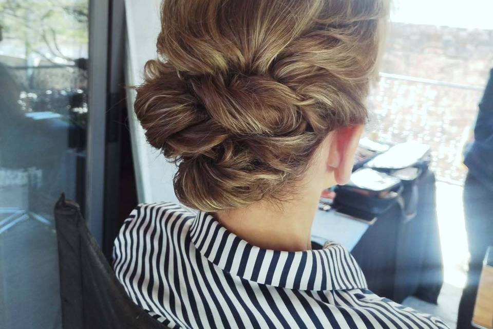 Peinado de boda