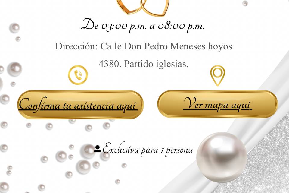 Invitación boda pdf