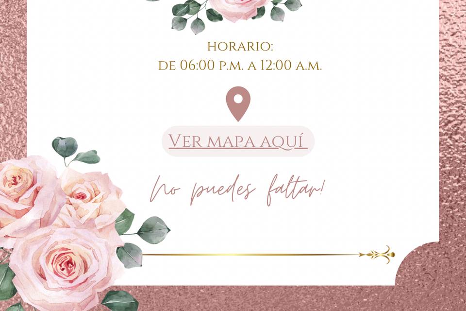 Invitación cumpleaños