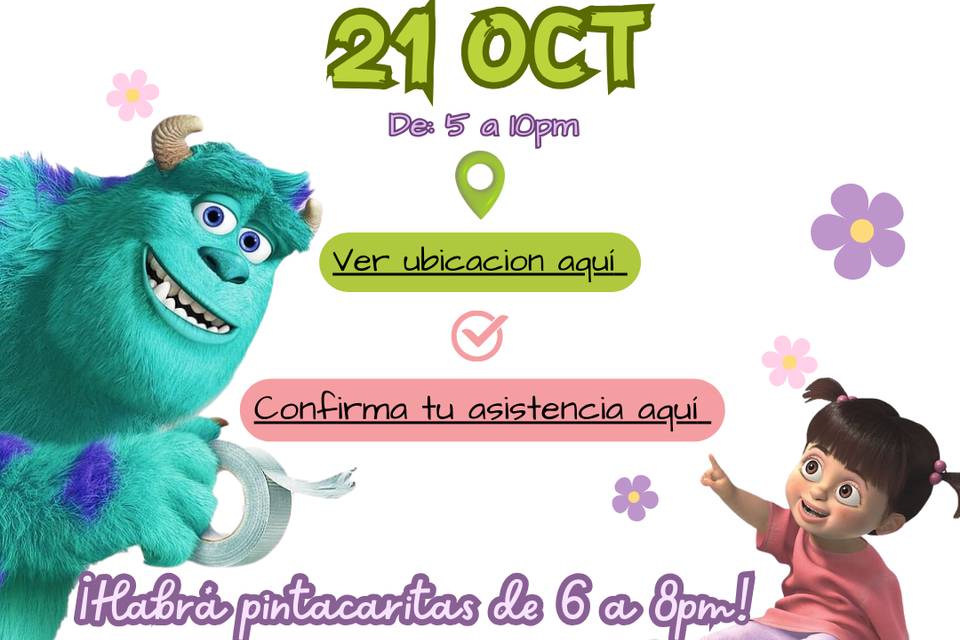 Invitación primer añito