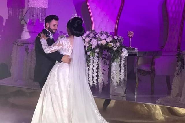 Decoración de mesa principal