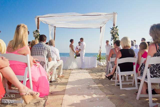 Boda en la playa