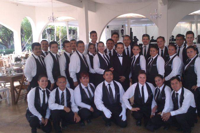 Equipo de trabajo para bodas