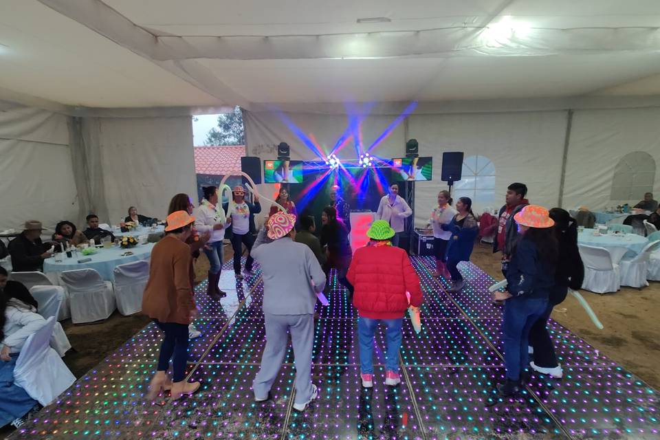 Paquete 2 con pista de 5 x 5 m