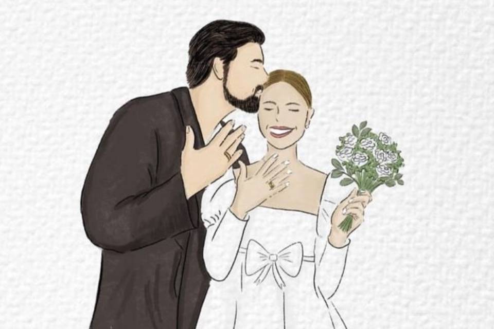 Ilustraciones de boda