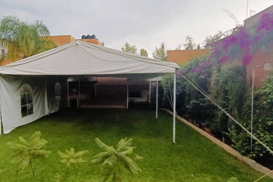 Tenemos jardín para eventos