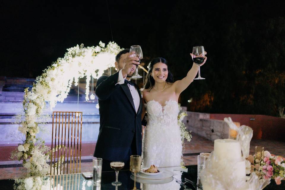 Boda A&O Brindis