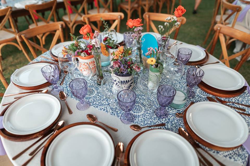 Boda F&S Mesa circular