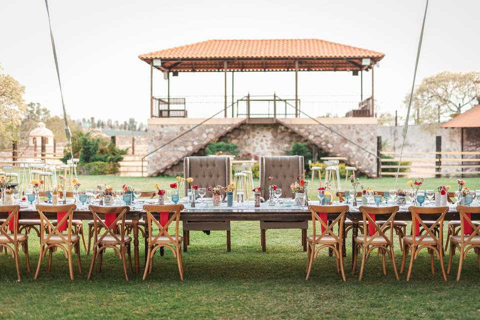 Boda F&S Mesa de novios