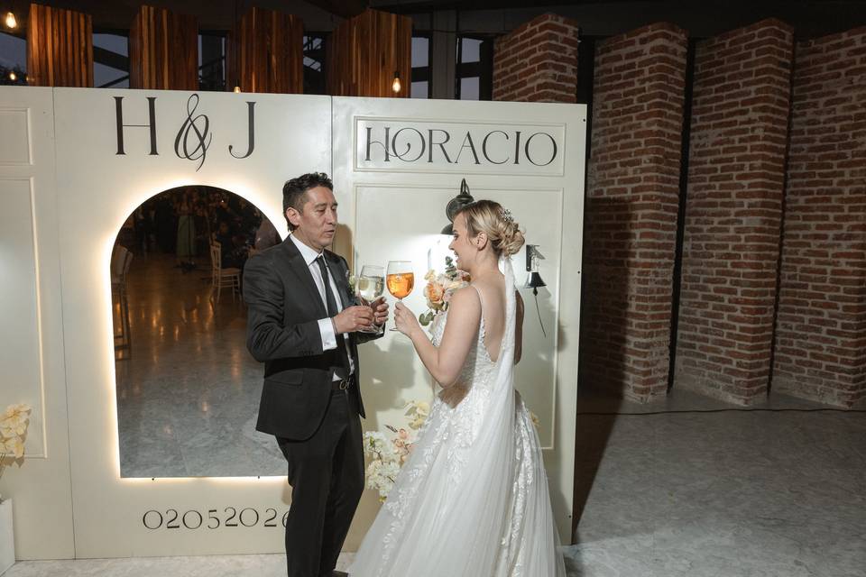Boda J&H Cóctel bienvenida