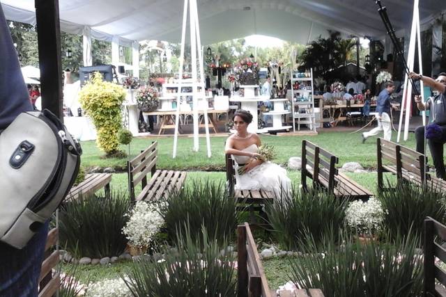 Jardin para 500 personas