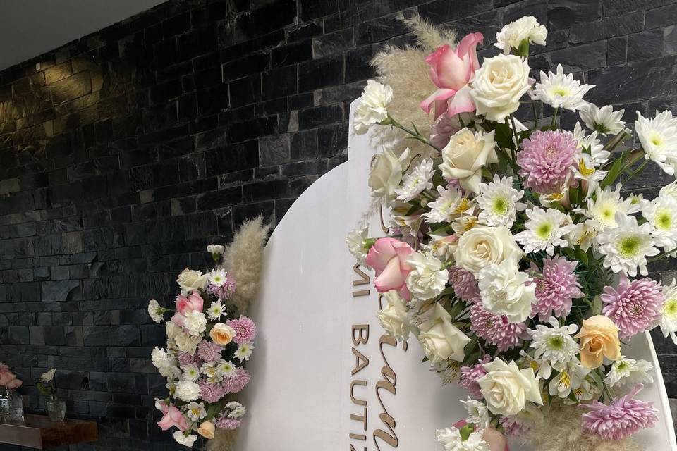 Mampara Decorada