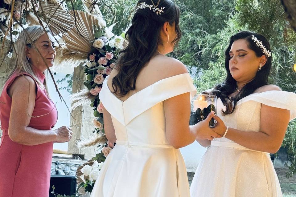 Boda Simbólica  Lulu Caballero