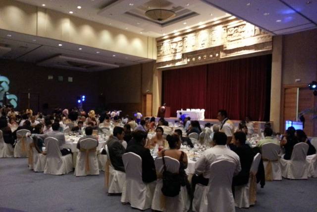 Salón para banquete de bodas