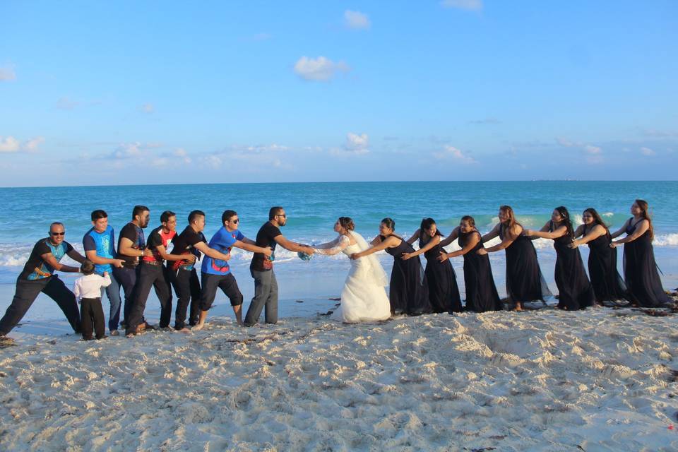 Boda en Cancún