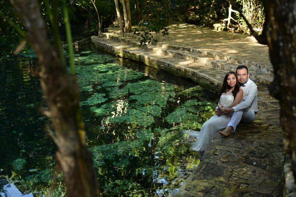 Sesión cenote cristalino