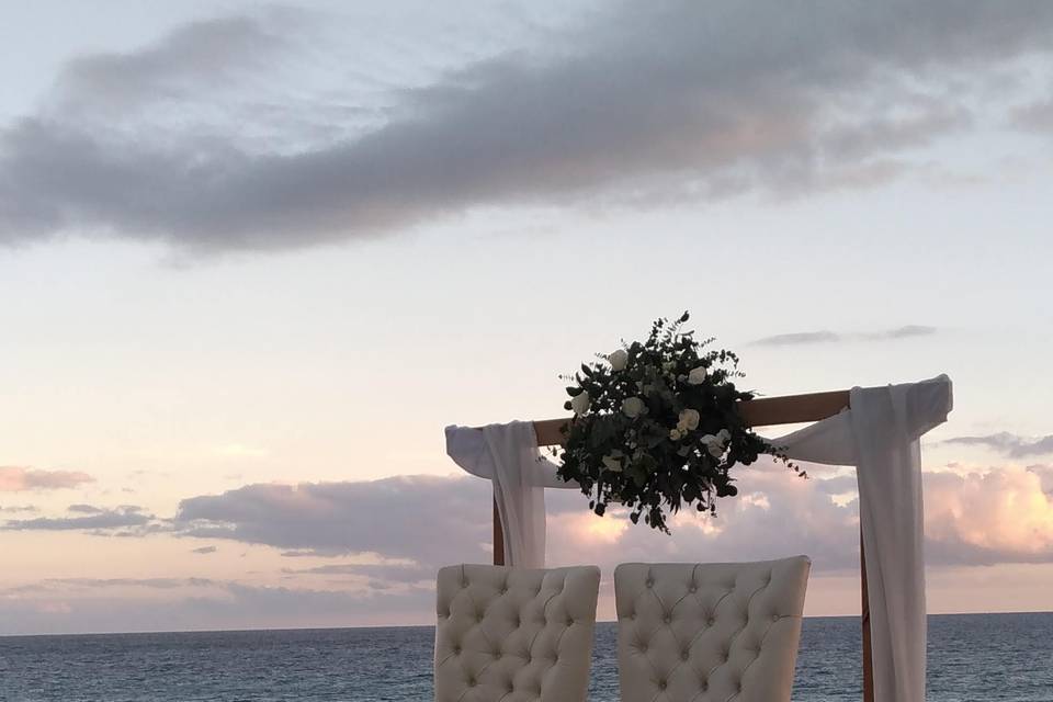 Bride and Groom table