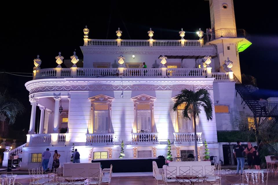 Casona El Minaret iluminación