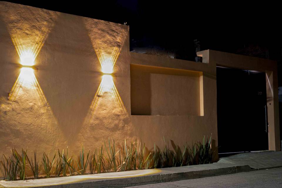 Exterior Iluminado