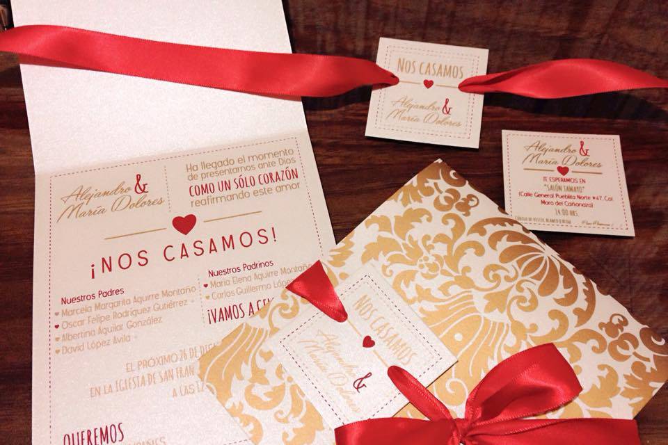 Invitación boda