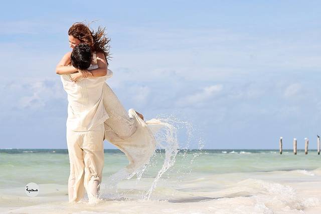 Trash the dress en la playa