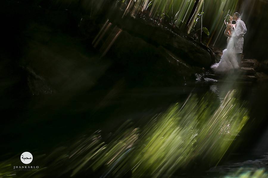 Trash the dress cenote