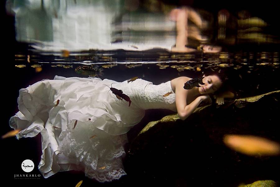 Trash the dress cenote