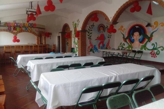 Salón para el evento