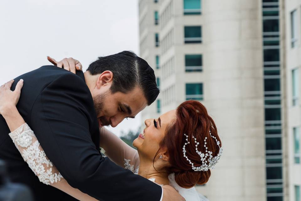 Boda por la iglesia