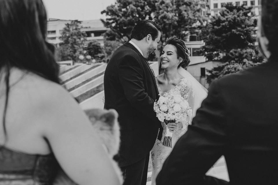 Boda por la iglesia